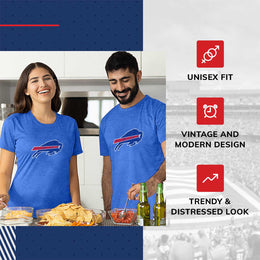 Buffalo Bills NFL Modern Throwback T-shirt - Team Color