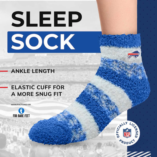 Buffalo Bills NFL Cozy Soft Slipper Socks - Royal