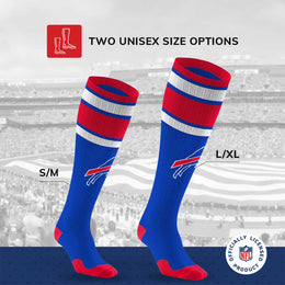 Buffalo Bills NFL Adult Knee High-Performance Socks - Royal