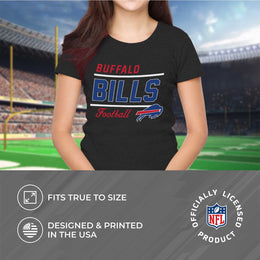 Buffalo Bills NFL Gameday Women's Relaxed Fit T-shirt - Black