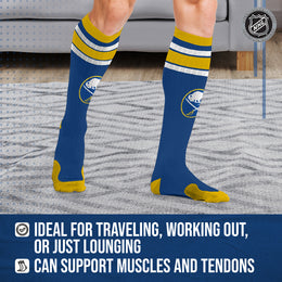 Buffalo Sabres NHL Adult Knee High-Performance Socks - Royal