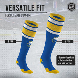 Buffalo Sabres NHL Adult Knee High-Performance Socks - Royal