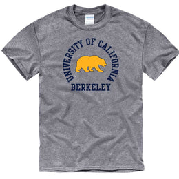 Cal Golden Bears Adult Team Spirit T-Shirt - Graphite