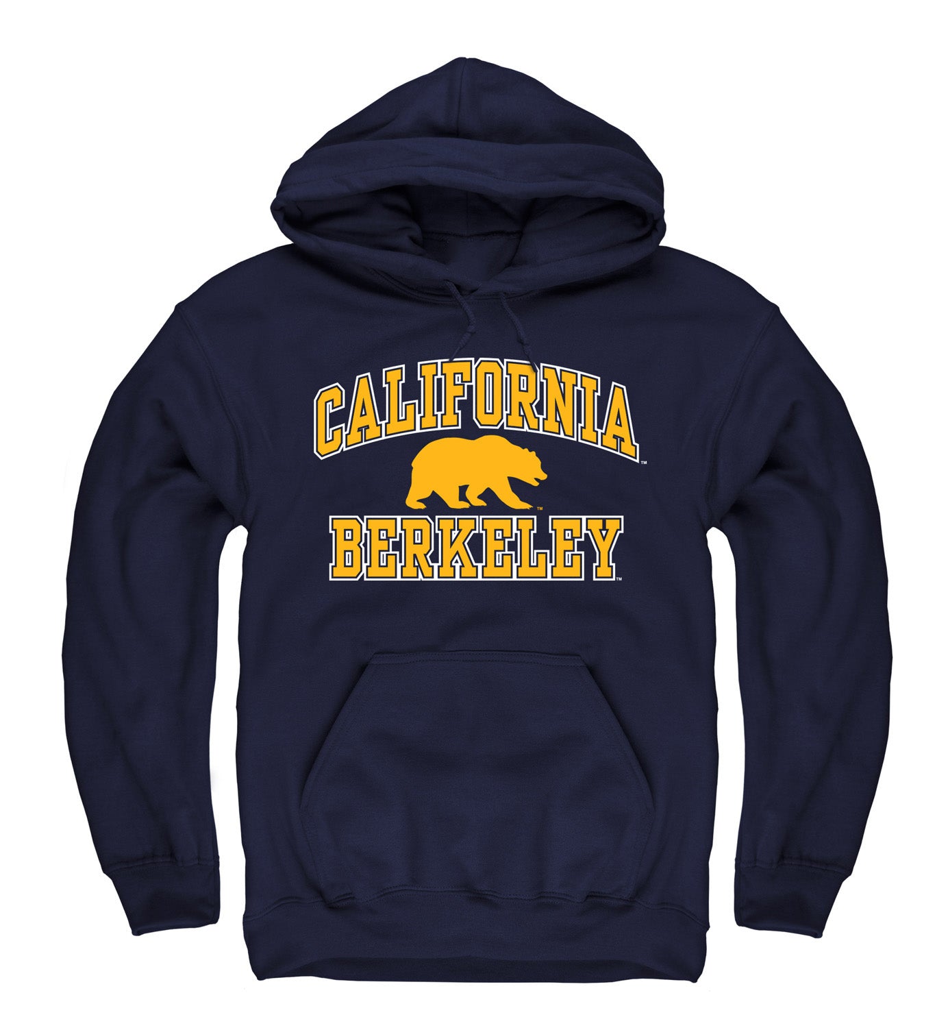 Cal Golden Bears Adult Arch & Logo Soft Style Gameday Hooded Sweatshirt - Navy