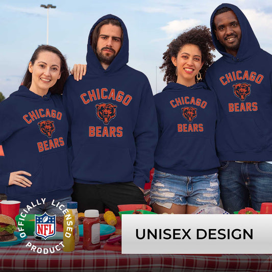 Chicago Bears NFL Adult Gameday Hooded Sweatshirt - Navy