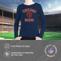 Chicago Bears NFL Youth Gameday Crewneck Sweatshirt - Navy