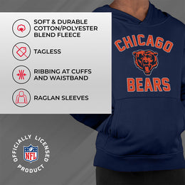 Chicago Bears NFL Youth Gameday Hooded Sweatshirt - Navy