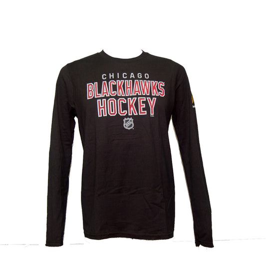 Chicago Blackhawks  Youth Stitch Em' Up T-Shirt - Black