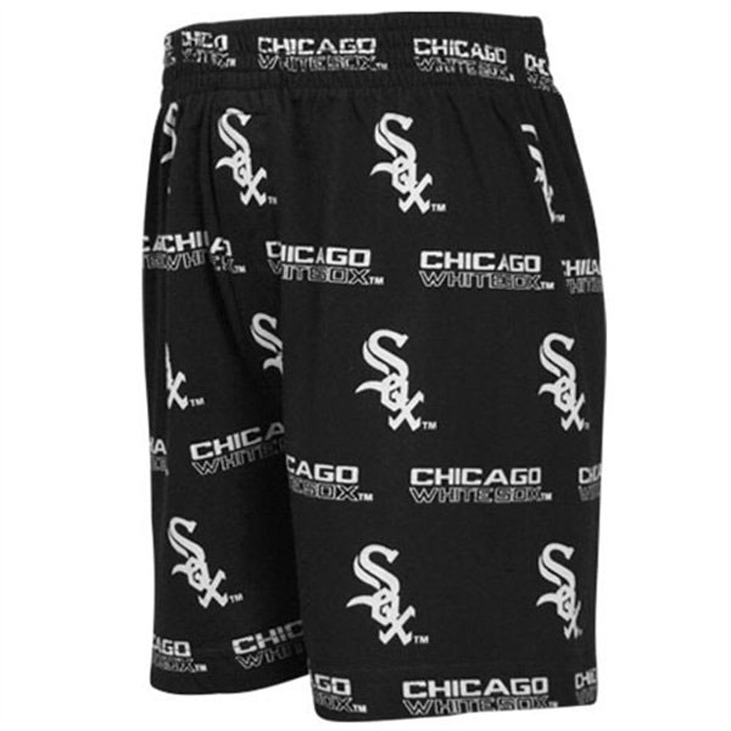 Chicago White Sox  Kids Printed Shorts - Black