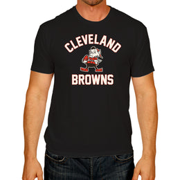 Cleveland Browns NFL Adult Retro Gameday Unisex T-Shirt - Black