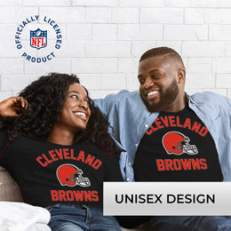Cleveland Browns NFL Gameday Adult Long Sleeve Shirt - Black