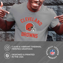 Cleveland Browns NFL Adult Gameday T-Shirt - Gray