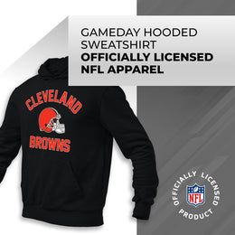 Cleveland Browns NFL Adult Gameday Hooded Sweatshirt - Black
