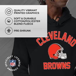Cleveland Browns NFL Adult Gameday Hooded Sweatshirt - Black