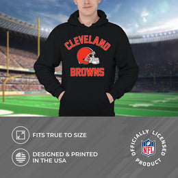 Cleveland Browns NFL Adult Gameday Hooded Sweatshirt - Black