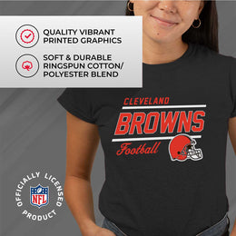 Cleveland Browns NFL Gameday Women's Relaxed Fit T-shirt - Black