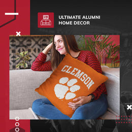 Clemson Tigers NCAA Decorative Pillow - Orange