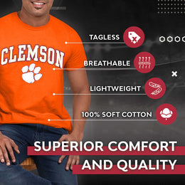 Clemson Tigers NCAA Adult Gameday Cotton T-Shirt - Orange