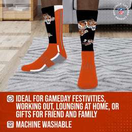 Cincinnati Bengals NFL V Curve  Socks - Team Color