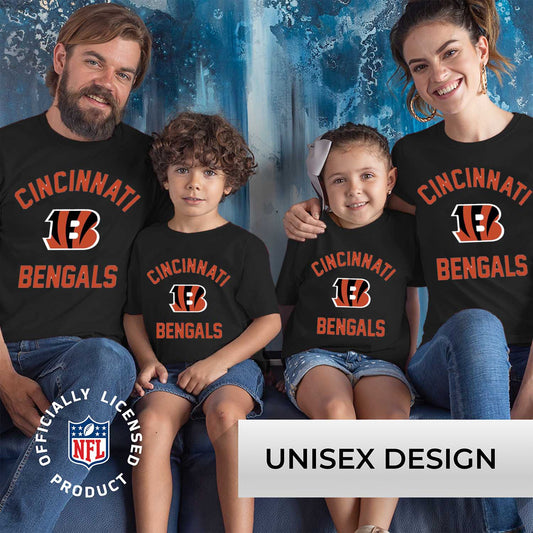 Cincinnati Bengals NFL Youth Gameday Football T-Shirt - Black