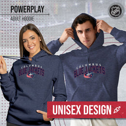 Columbus Blue Jackets NHL Adult Unisex Powerplay Hooded Sweatshirt - Navy