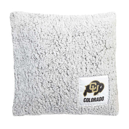 Colorado Buffaloes Two Tone Sherpa Throw Pillow - Team Color