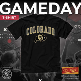 Colorado Buffaloes NCAA Adult Gameday Cotton T-Shirt - Black
