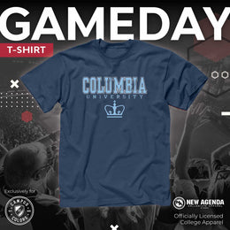 Columbia Lions NCAA Adult Gameday Cotton T-Shirt - Navy