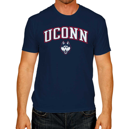 UCONN Huskies NCAA Adult Gameday Cotton T-Shirt - Navy