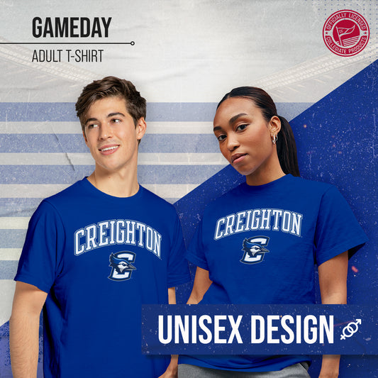 Creighton Bluejays NCAA Adult Gameday Cotton T-Shirt - Royal