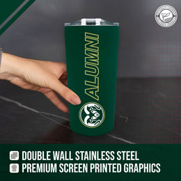 Colorado State Rams NCAA Stainless Steel Travel Tumbler for Alumni - Green