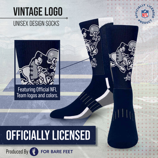 Dallas Cowboys NFL V Curve  Socks - Team Color