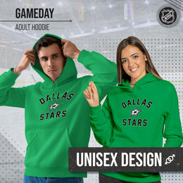 Dallas Stars Adult NHL Gameday Hooded Sweatshirt - Kelly Green