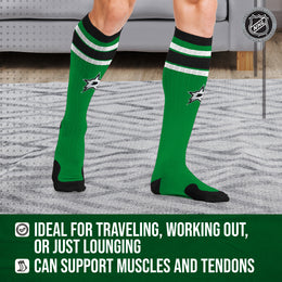 Dallas Stars NHL Adult Knee High-Performance Socks - Green