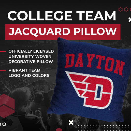 Dayton Flyers NCAA Decorative Pillow - Navy