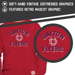 Dayton Flyers Adult University Crewneck - Red