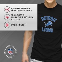 Detroit Lions NFL Adult Gameday T-Shirt - Black