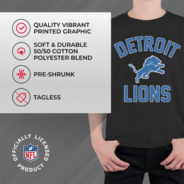 Detroit Lions NFL Youth Gameday Football T-Shirt - Black
