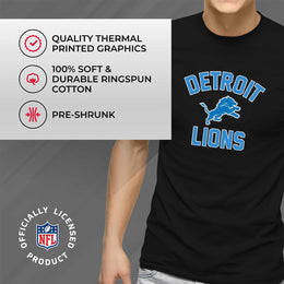 Detroit Lions NFL Adult Gameday T-Shirt - Black