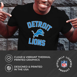 Detroit Lions NFL Adult Gameday T-Shirt - Black