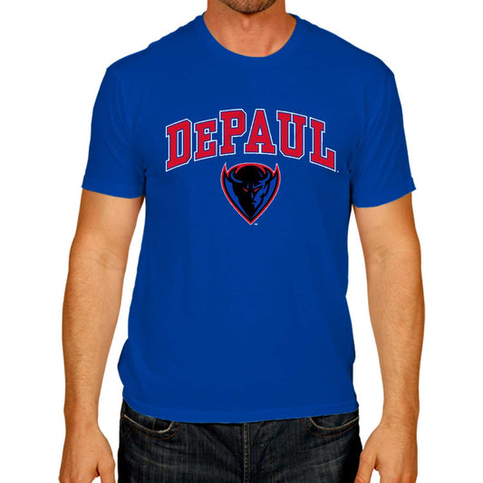 DePaul Blue Demons NCAA Adult Gameday Cotton T-Shirt - Royal