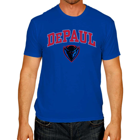 DePaul Blue Demons NCAA Adult Gameday Cotton T-Shirt - Royal