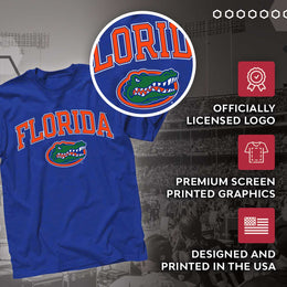Florida Gators NCAA Adult Gameday Cotton T-Shirt - Royal