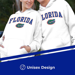 Florida Gators Adult Arch & Logo Soft Style Gameday Hooded Sweatshirt - White
