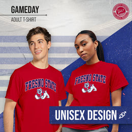 Fresno State Bulldogs NCAA Adult Gameday Cotton T-Shirt - Red