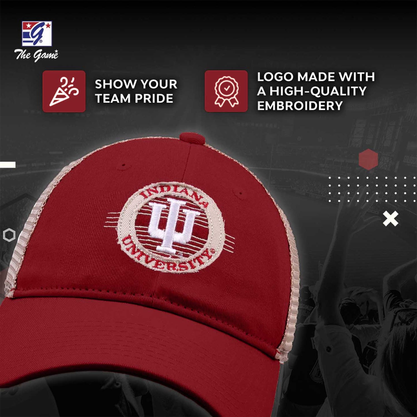 Indiana Hoosiers NCAA Snapback - Cardinal