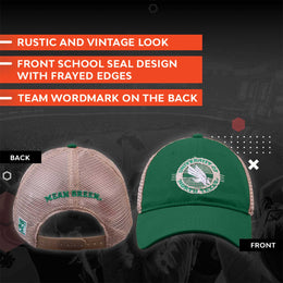 North Texas Mean Green NCAA Snapback - Kelly Green