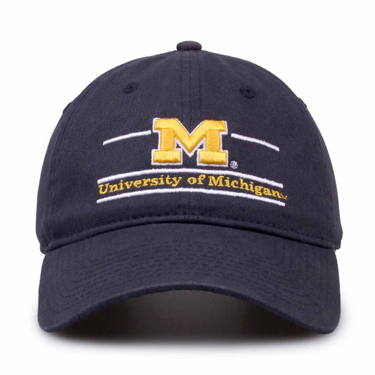 Michigan Wolverines NCAA Adult Bar Hat - Navy