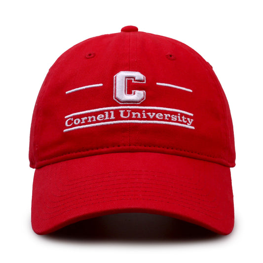 Cornell Big Red NCAA Adult Bar Hat - Red