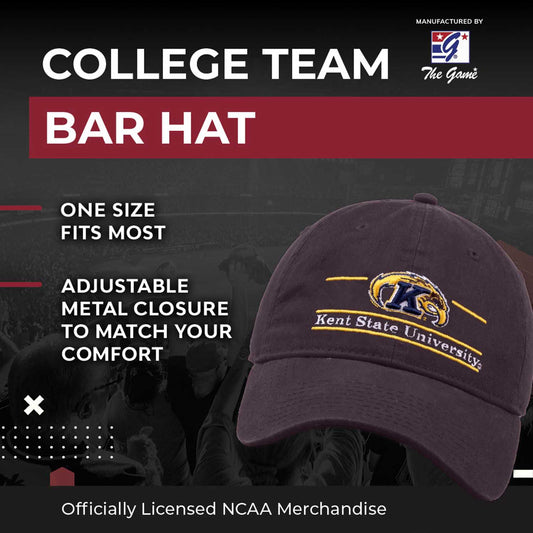 Kent State Golden Flashes NCAA Adult Bar Hat - Navy